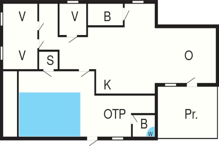 8 persoons vakantie huis in Rødby-By Traum-Plattegrond