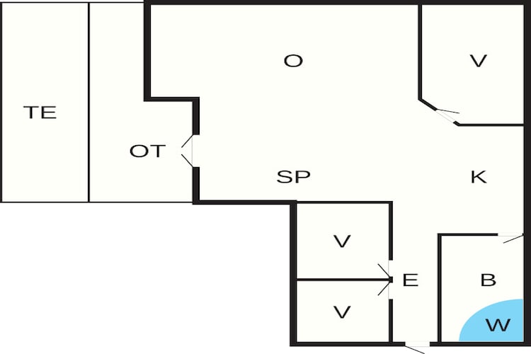 6 persoons vakantie huis in Ansager-By Traum-Plattegrond