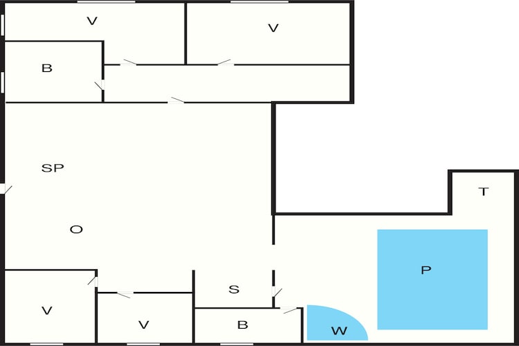 8 persoons vakantie huis in Ålbæk-By Traum - Plattegrond