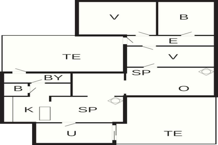 6 persoons vakantie huis in Taastrup-By Traum-Plattegrond