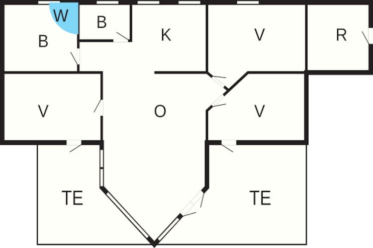 6 persoons vakantie huis in Ansager-By Traum-Plattegrond