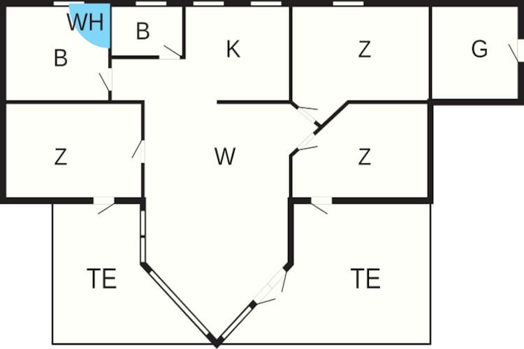 6 persoons vakantie huis in Ansager-By Traum - Plattegrond