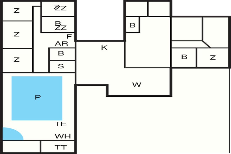 Luxe retraite in Skagen -- By Traum Ferienwohnungen - Plattegrond
