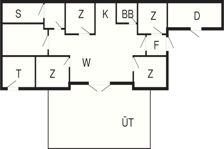 10 persoons vakantie huis in Haderslev-By Traum-Plattegrond