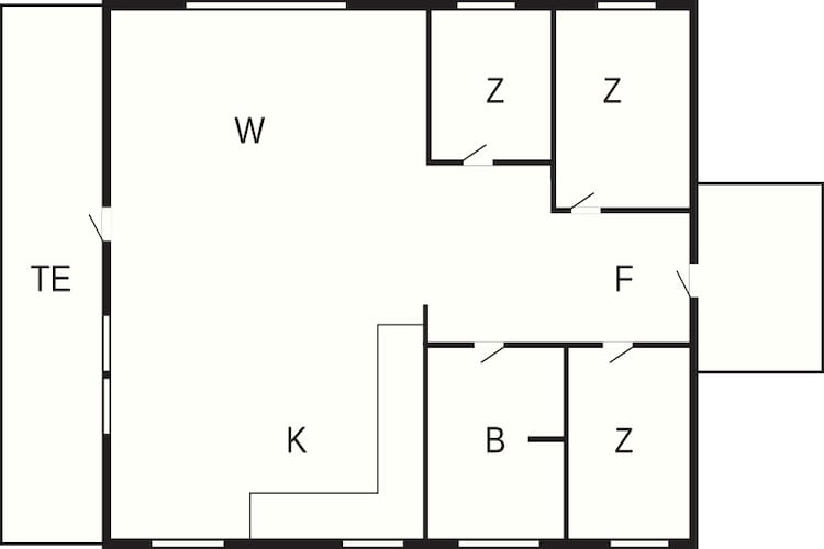 5 persoons vakantie huis in Bording-By Traum-Plattegrond