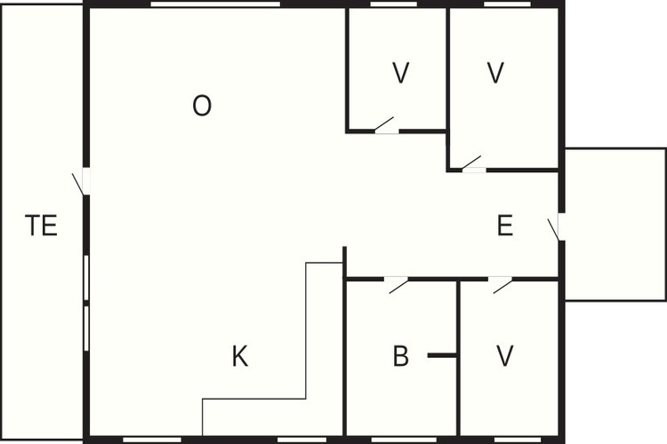 5 persoons vakantie huis in Bording-By Traum-Plattegrond