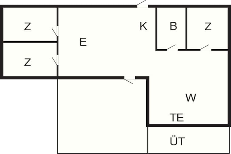 8 persoons vakantie huis in Rønde-By Traum-Plattegrond