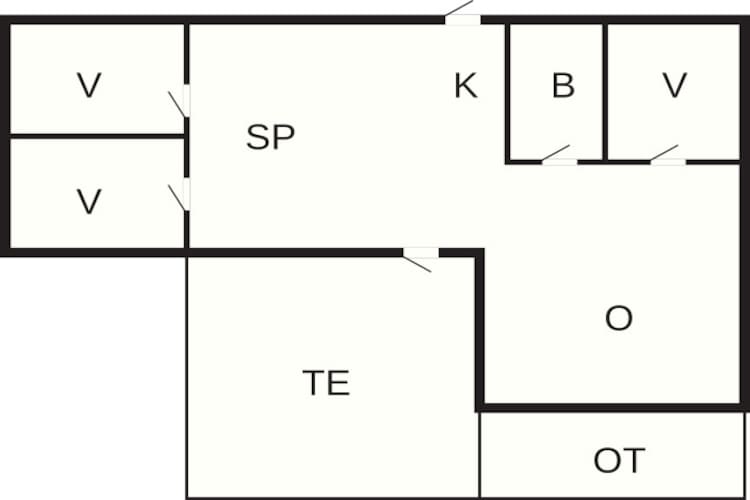 8 persoons vakantie huis in Rønde-By Traum-Plattegrond