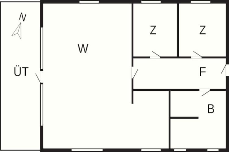 4 persoons vakantie huis in Hals-By Traum-Plattegrond