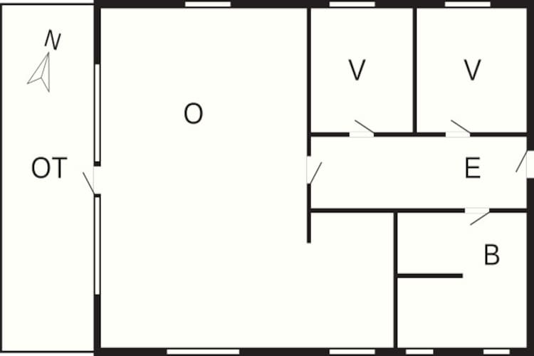 4 persoons vakantie huis in Hals-By Traum-Plattegrond