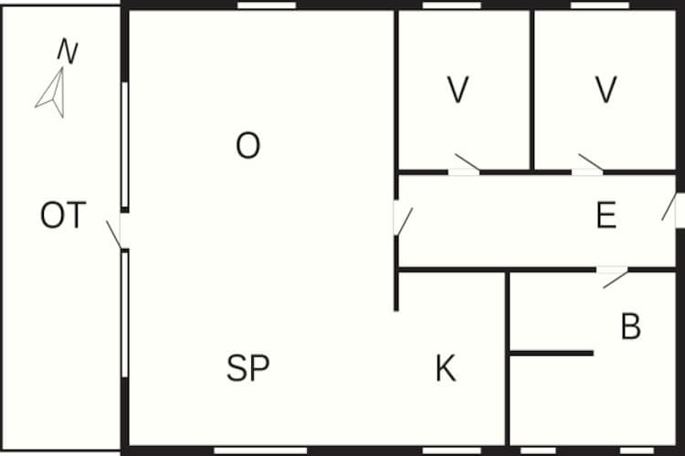 4 persoons vakantie huis in Hals-By Traum-Plattegrond