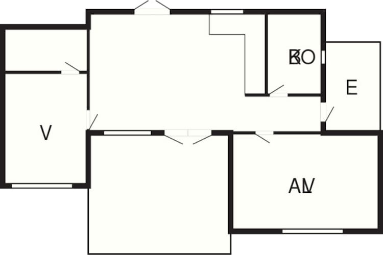 5 persoons vakantie huis in HÄLLEVIKSSTRAND-Plattegrond
