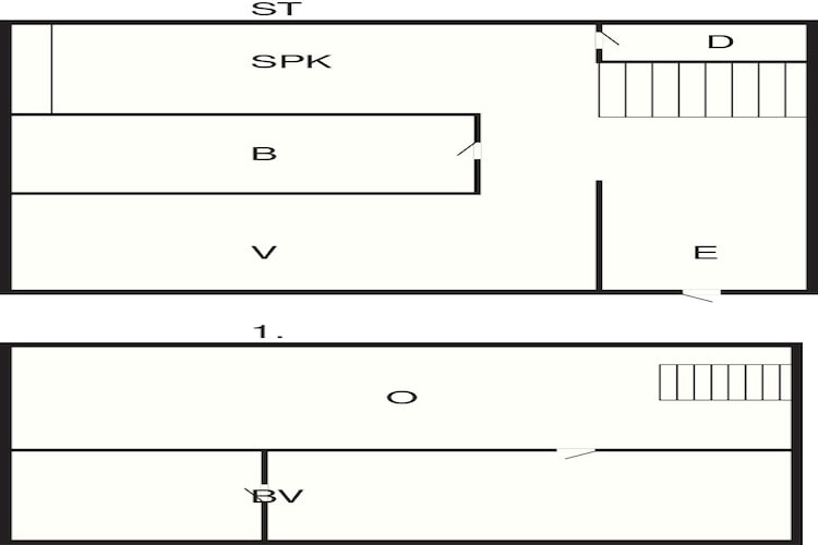 6 person holiday home in Højer-By Traum - Floor plan