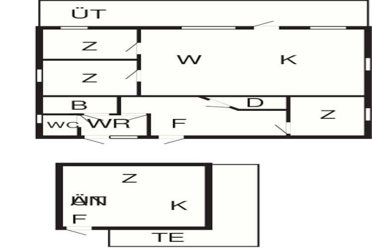 8 person holiday home in RIMFORSA-By Traum-Floor plan