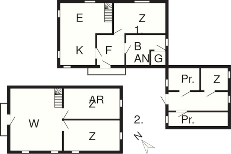 10 persoons vakantie huis in Roslev-By Traum-Plattegrond