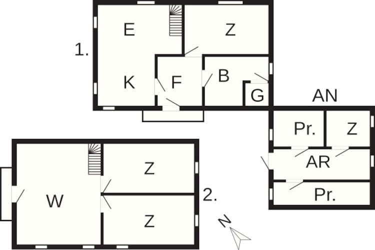 10 persoons vakantie huis in Roslev-By Traum-Plattegrond