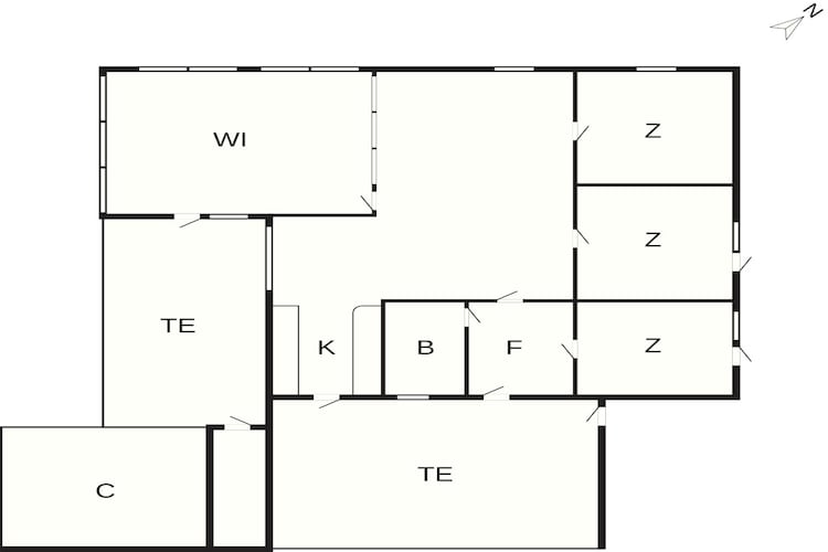 6 persoons vakantie huis in Hals-By Traum-Plattegrond