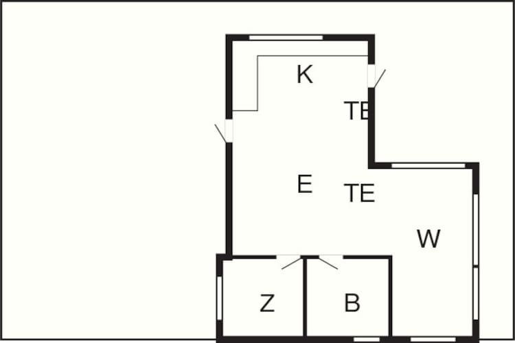 4 Personen Ferienhaus in Aabenraa-By Traum - Grundriss