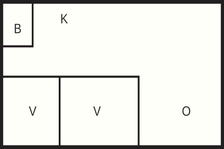 4 persoons vakantie huis in Glesborg-By Traum-Plattegrond