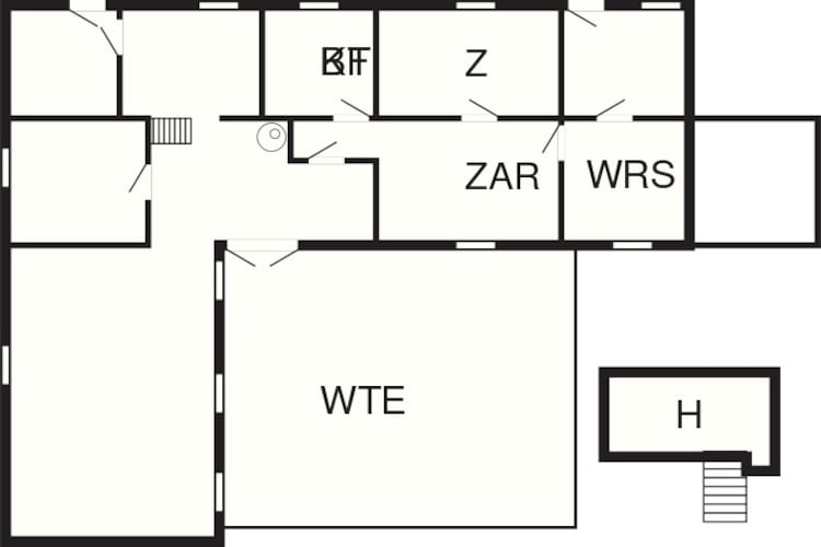 8 person holiday home in Vesløs-By Traum-Floor plan