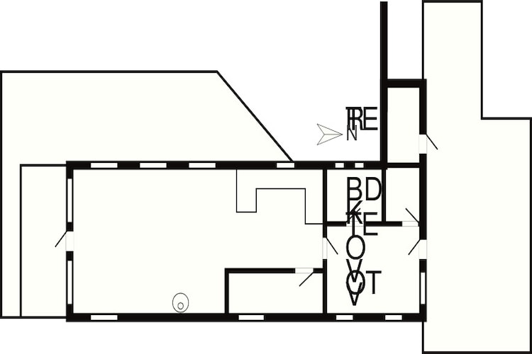 4 persoons vakantie huis in Læsø-By Traum - Plattegrond