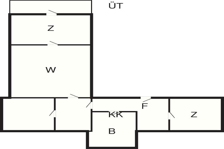 4 person holiday home in Helsinge-By Traum-Floor plan