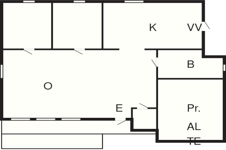 5 person holiday home in TRÄSLÖVSLÄGE-By Traum-Floor plan