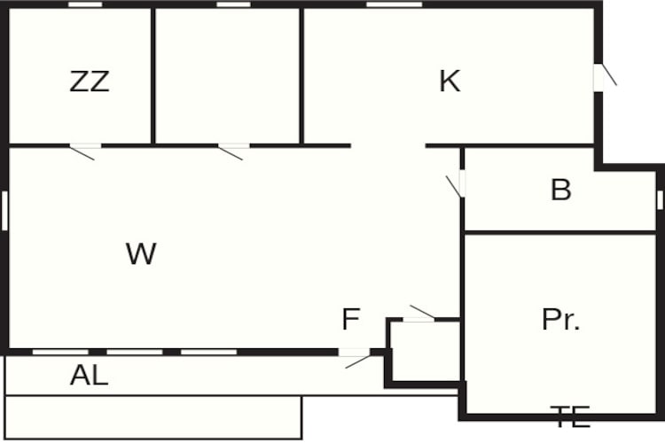 5 person holiday home in TRÄSLÖVSLÄGE-By Traum-Floor plan