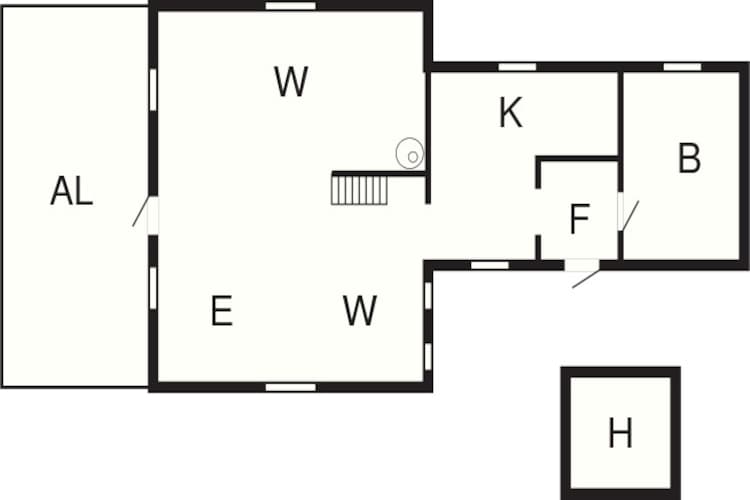Maison de vacances pour 4 a MUNKA-LJUNGBY-By Traum-Plan d'étage