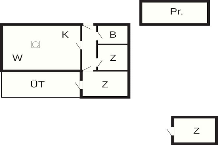 6 persoons vakantie huis in Hemmet-By Traum - Plattegrond