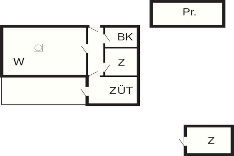 6 persoons vakantie huis in Hemmet-By Traum - Plattegrond