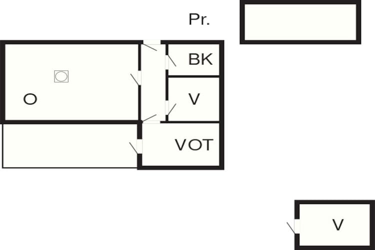 6 persoons vakantie huis in Hemmet-By Traum - Plattegrond