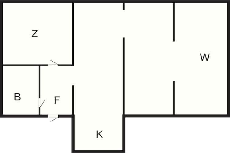 Maison de vacances pour 4 a EVERÖD-By Traum-Plan d'étage