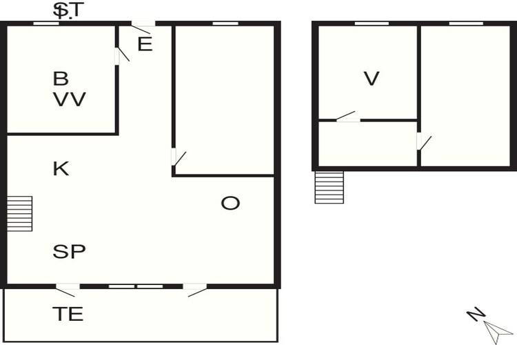 6 persoons vakantie huis in Vestervig-By Traum - Plattegrond