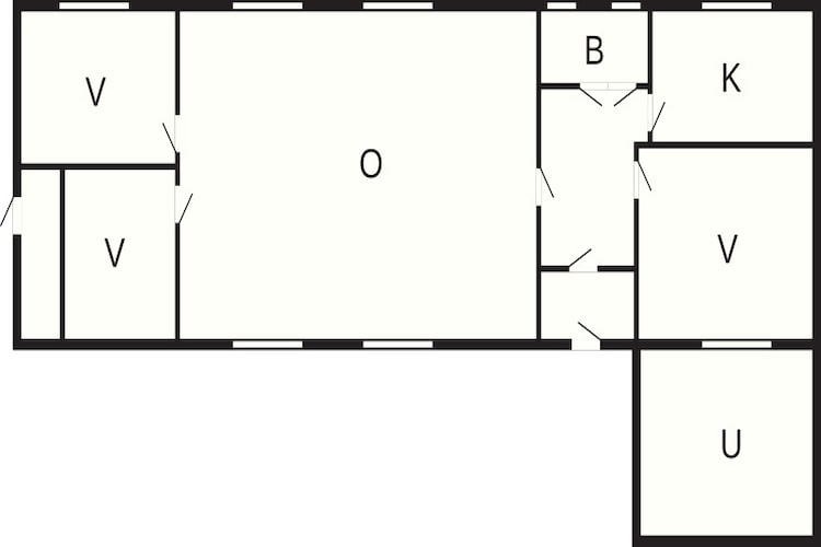 6 persoons vakantie huis in Ørsted-By Traum - Plattegrond