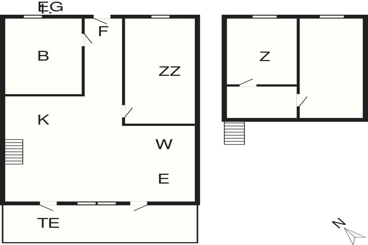 6 persoons vakantie huis in Vestervig-By Traum-Plattegrond
