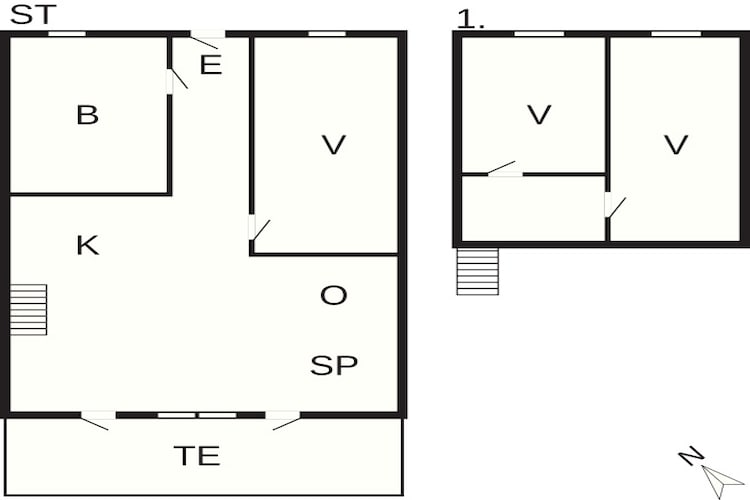 6 persoons vakantie huis in Vestervig-By Traum-Plattegrond