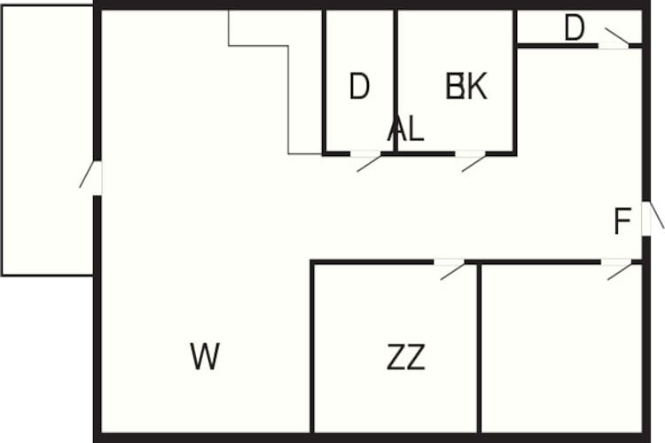 4 Personen Ferienhaus in Ljungbyhed-By Traum-Grundriss