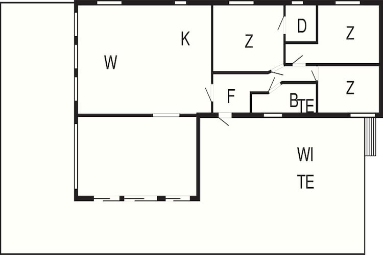 6 persoons vakantie huis in Hvide Sande-By Traum - Plattegrond