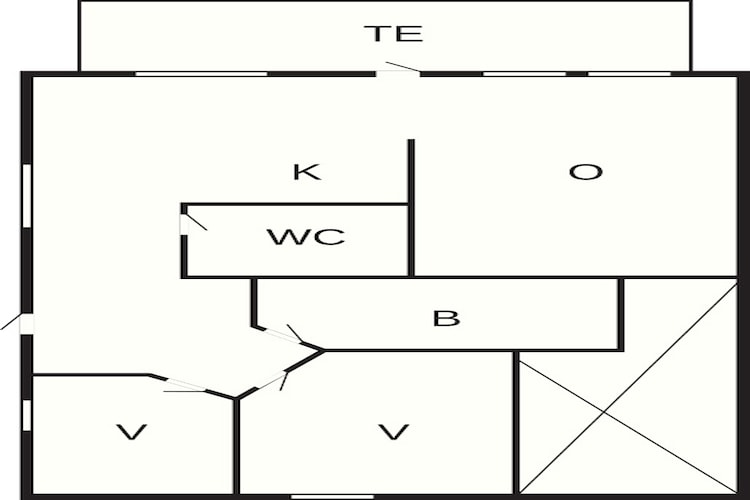 4 persoons vakantie huis in MÅLØY-By Traum-Plattegrond