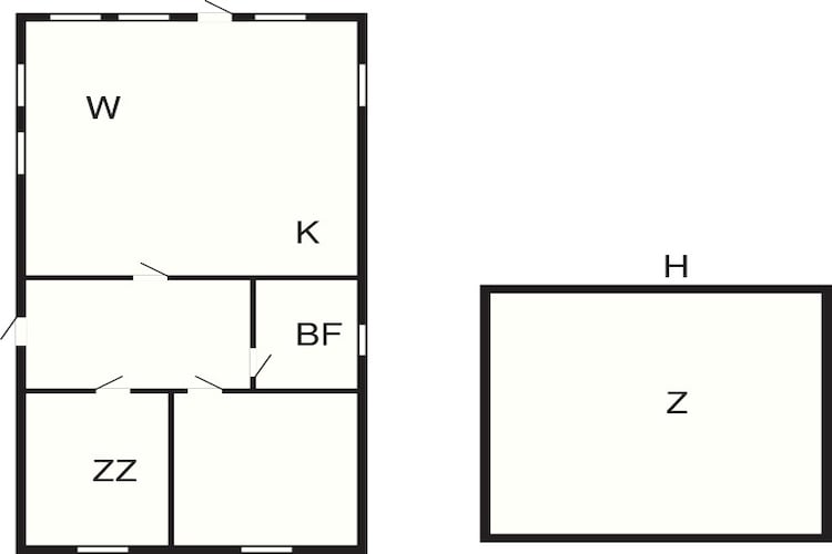 6 person holiday home in MÅLØY-By Traum-Floor plan