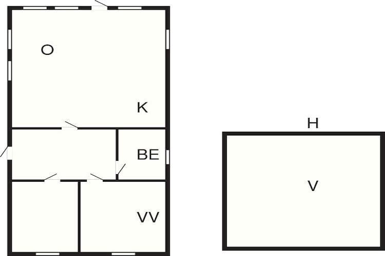 6 person holiday home in MÅLØY-By Traum-Floor plan