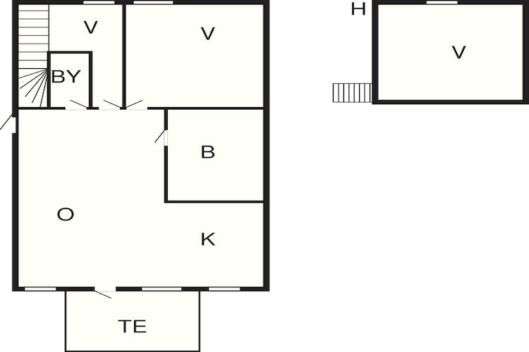 4 persoons vakantie huis in MÅLØY-By Traum-Plattegrond