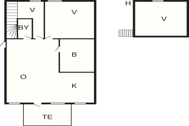 4 persoons vakantie huis in MÅLØY-By Traum-Plattegrond