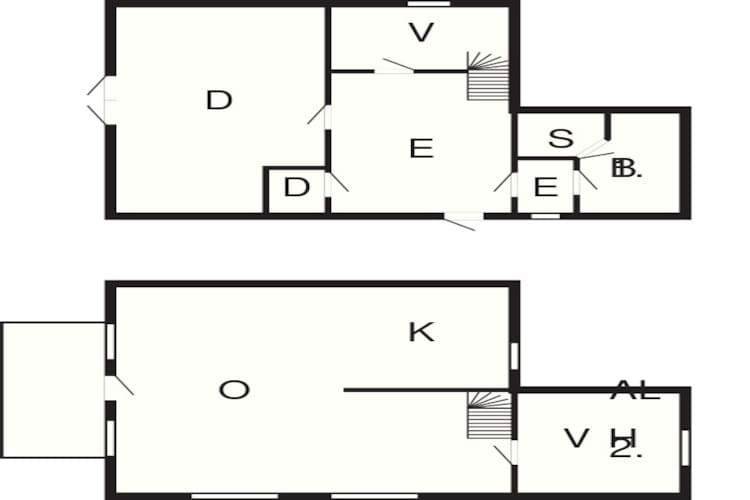 4 persoons vakantie huis in MÅLØY-By Traum-Plattegrond