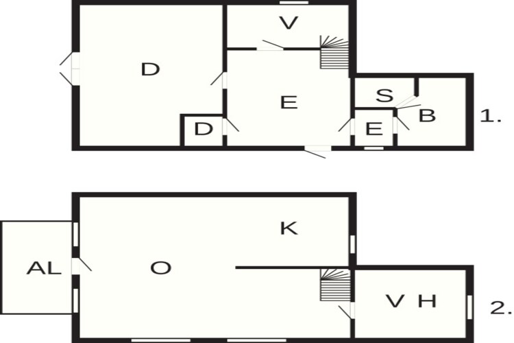 4 persoons vakantie huis in MÅLØY-By Traum-Plattegrond