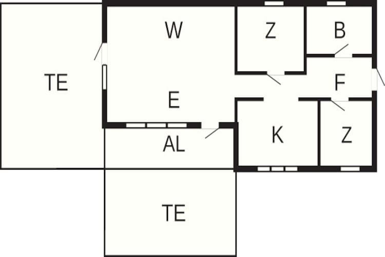 4 persoons vakantie huis in Åskloster-By Traum-Plattegrond