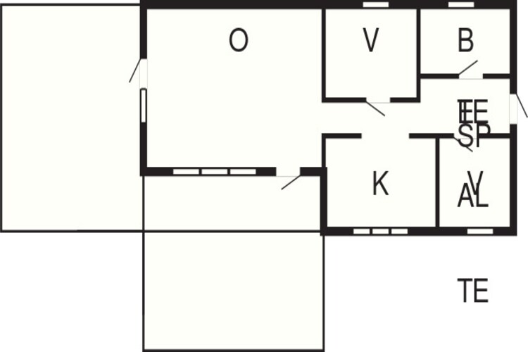4 persoons vakantie huis in Åskloster-By Traum - Plattegrond