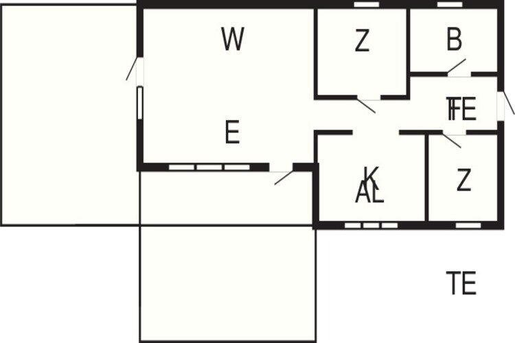 4 persoons vakantie huis in Åskloster-By Traum - Plattegrond