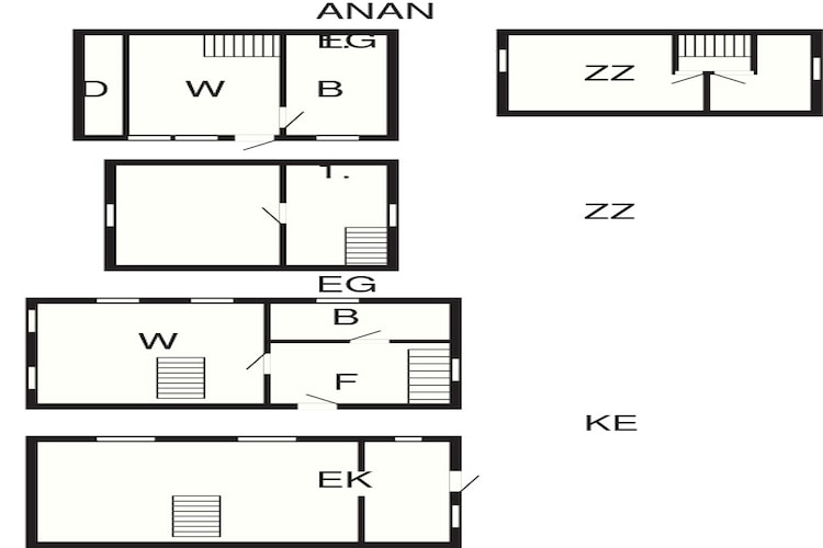8 person holiday home in Bruvik-By Traum-Floor plan